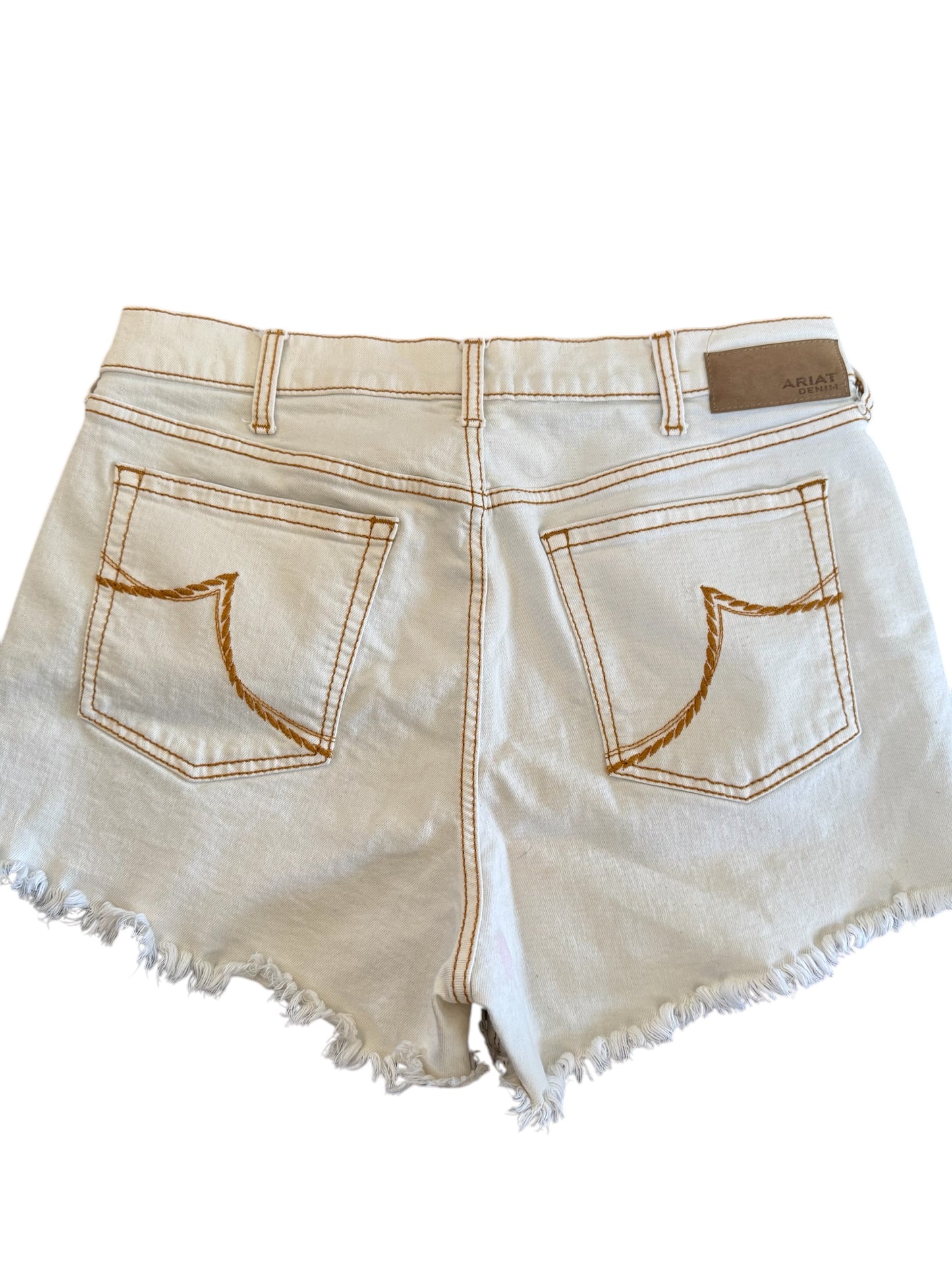 Ariat ivory Jean shorts sz 31
