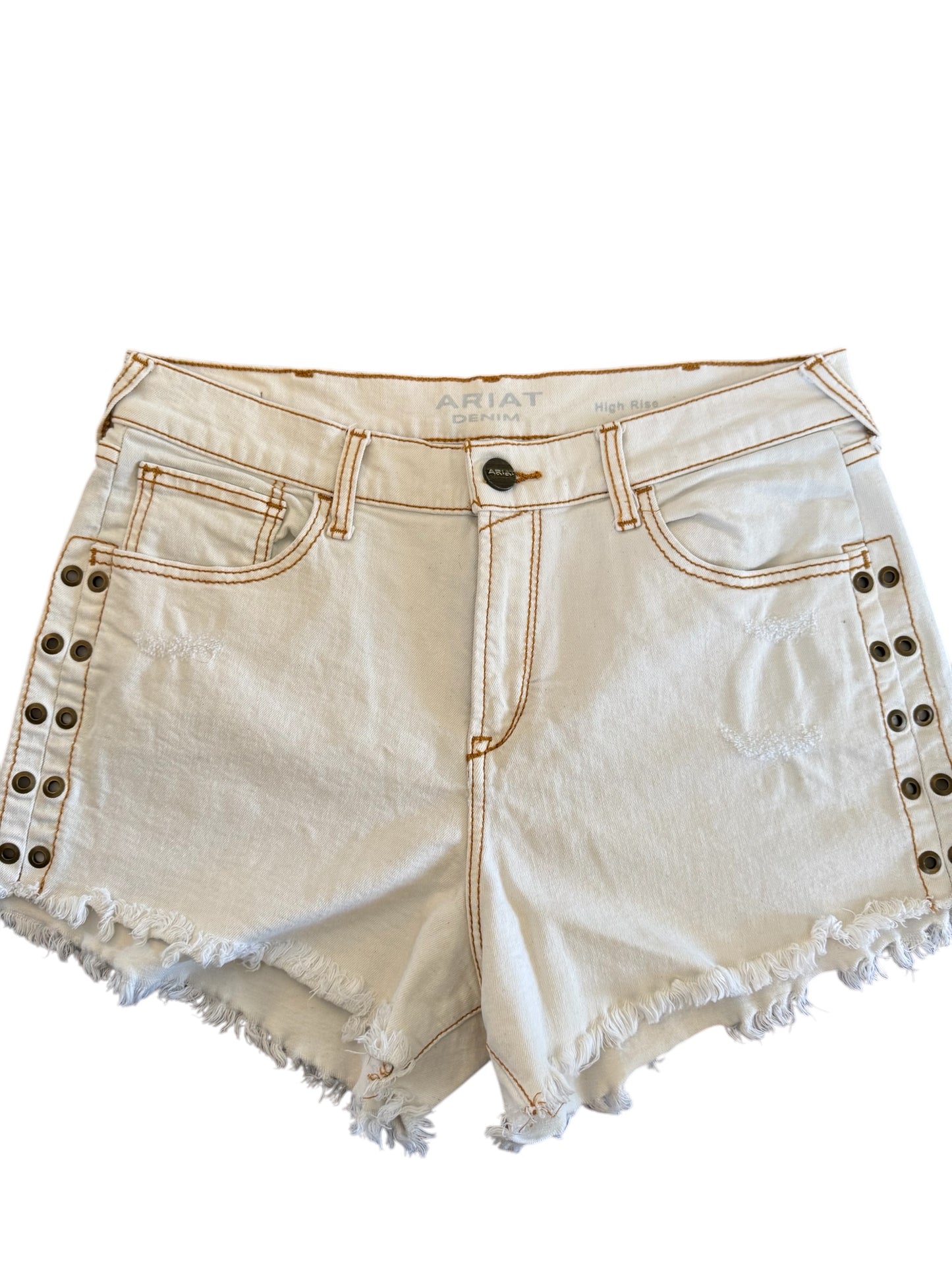 Ariat ivory Jean shorts sz 31