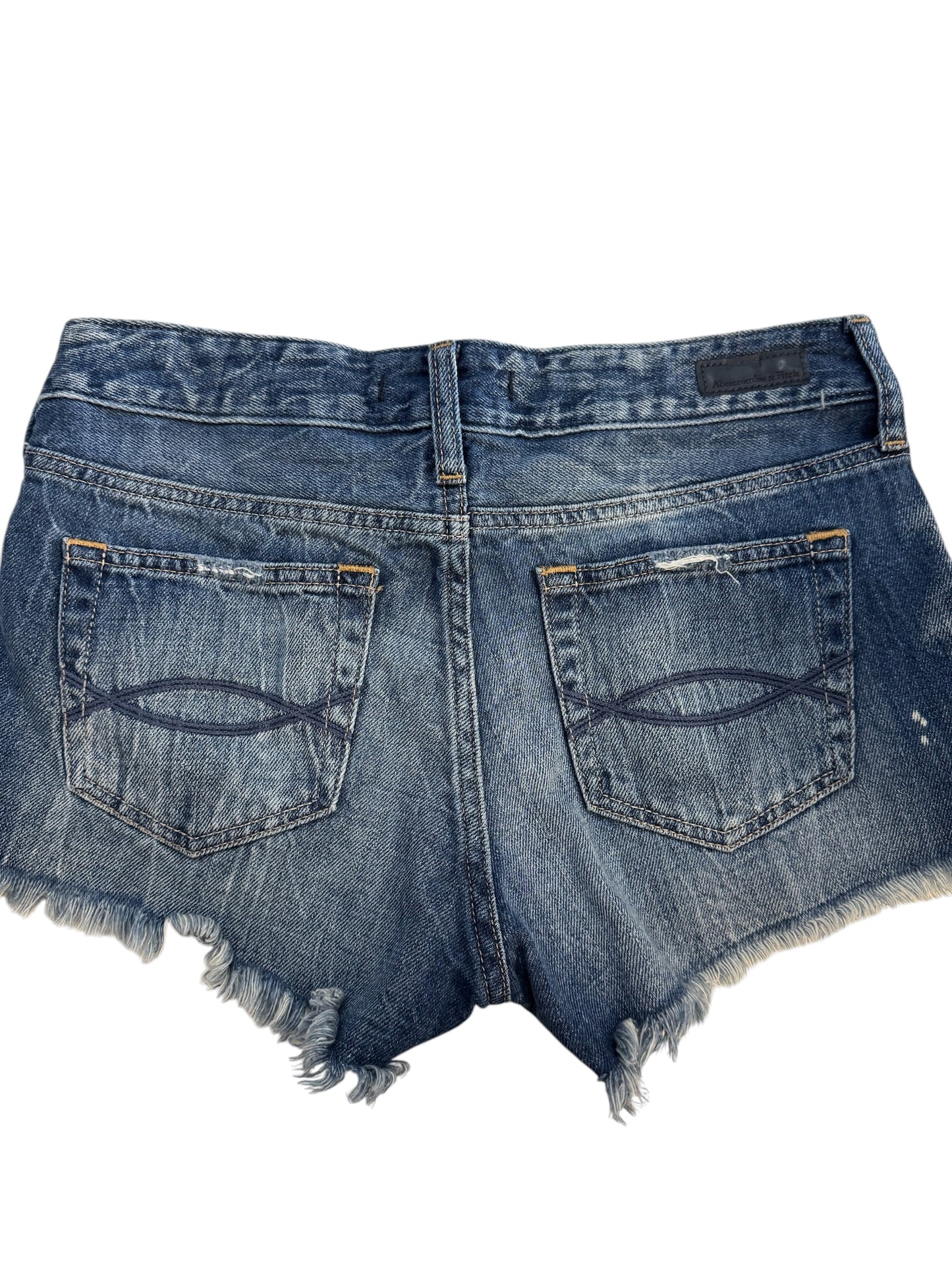 A&F denim shorts size 25