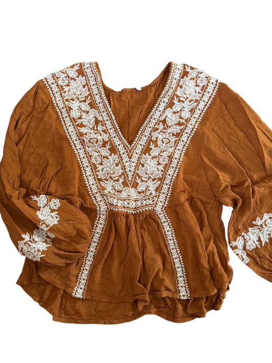 Am Eagle boho blouse sz S