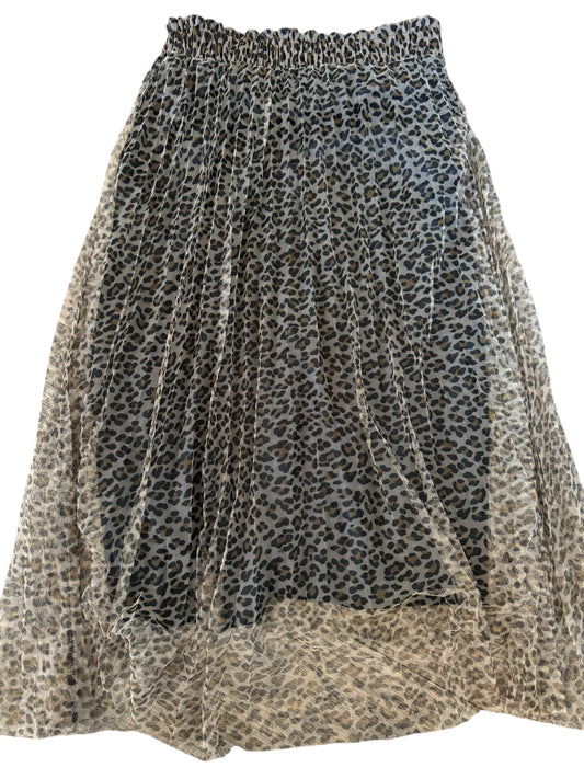 Leopard Tulle skirt sz S