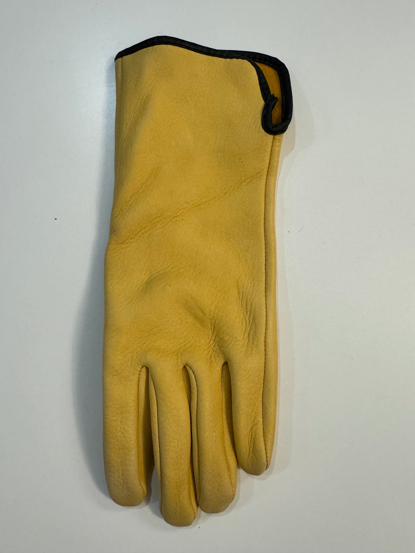 Deerskin bull riding glove left 7.5