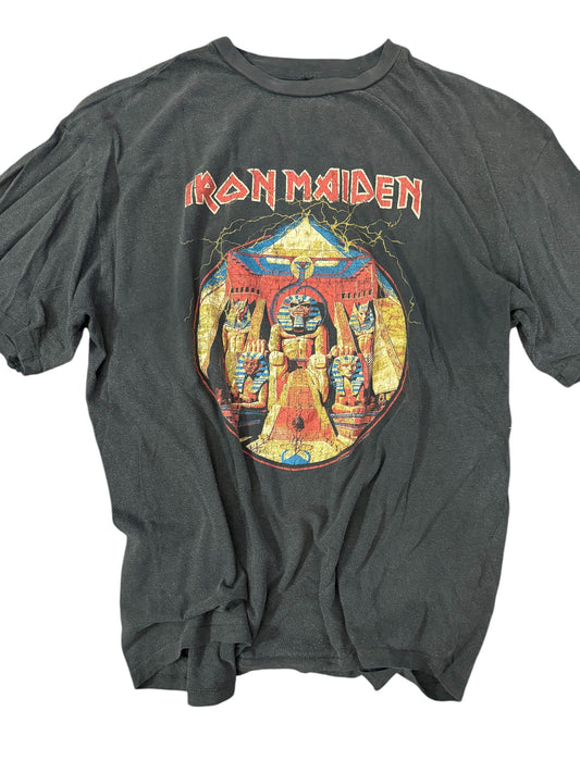 Vtg Iron Maiden band tee sz XL