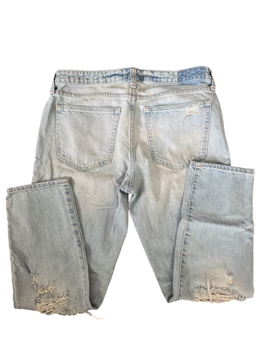 AF lt wash distressed jeans 4s