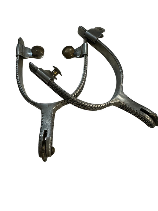 Set of spurs with rowels