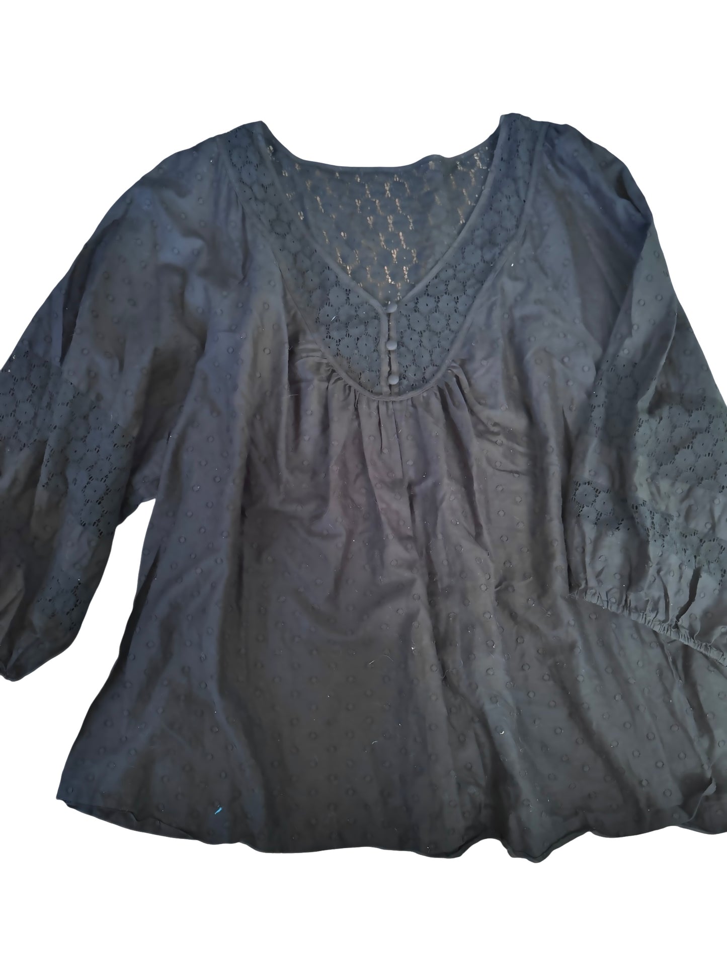 Black Torrid blouse sz 4