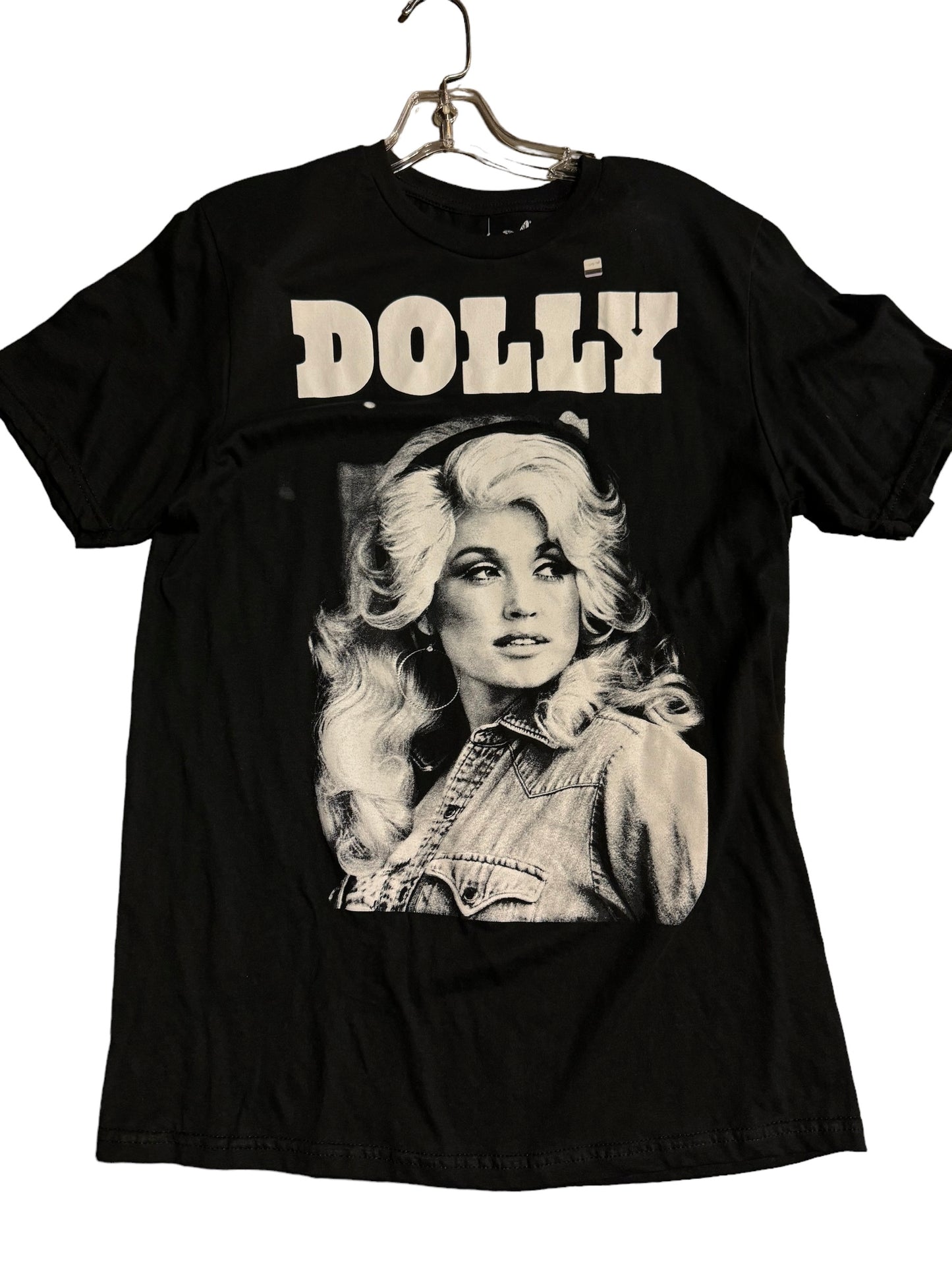 T-shirt Dolly Parton black tee Sz M NWT