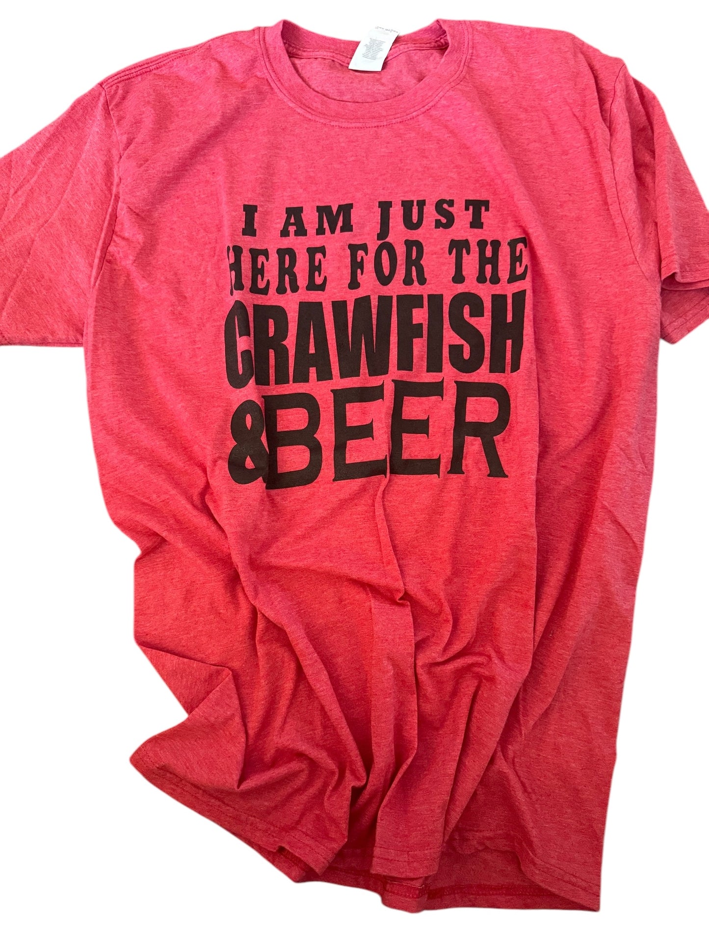 Crawfish tee size XL