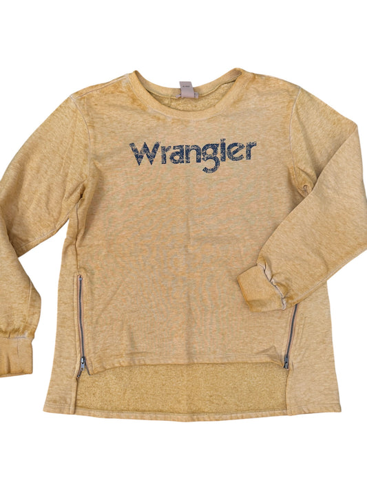 Wrangler “zipper” sweatshirt sz M