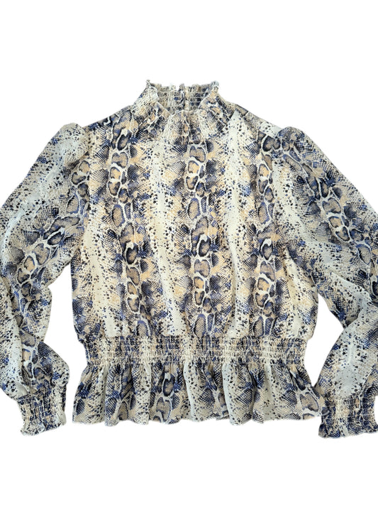 Versona snakeskin print bls sz S