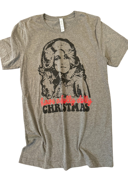 Dolly Xmas tee size S