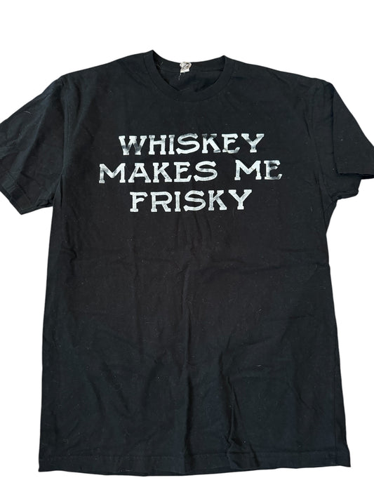 Whiskey frisky tee sz M