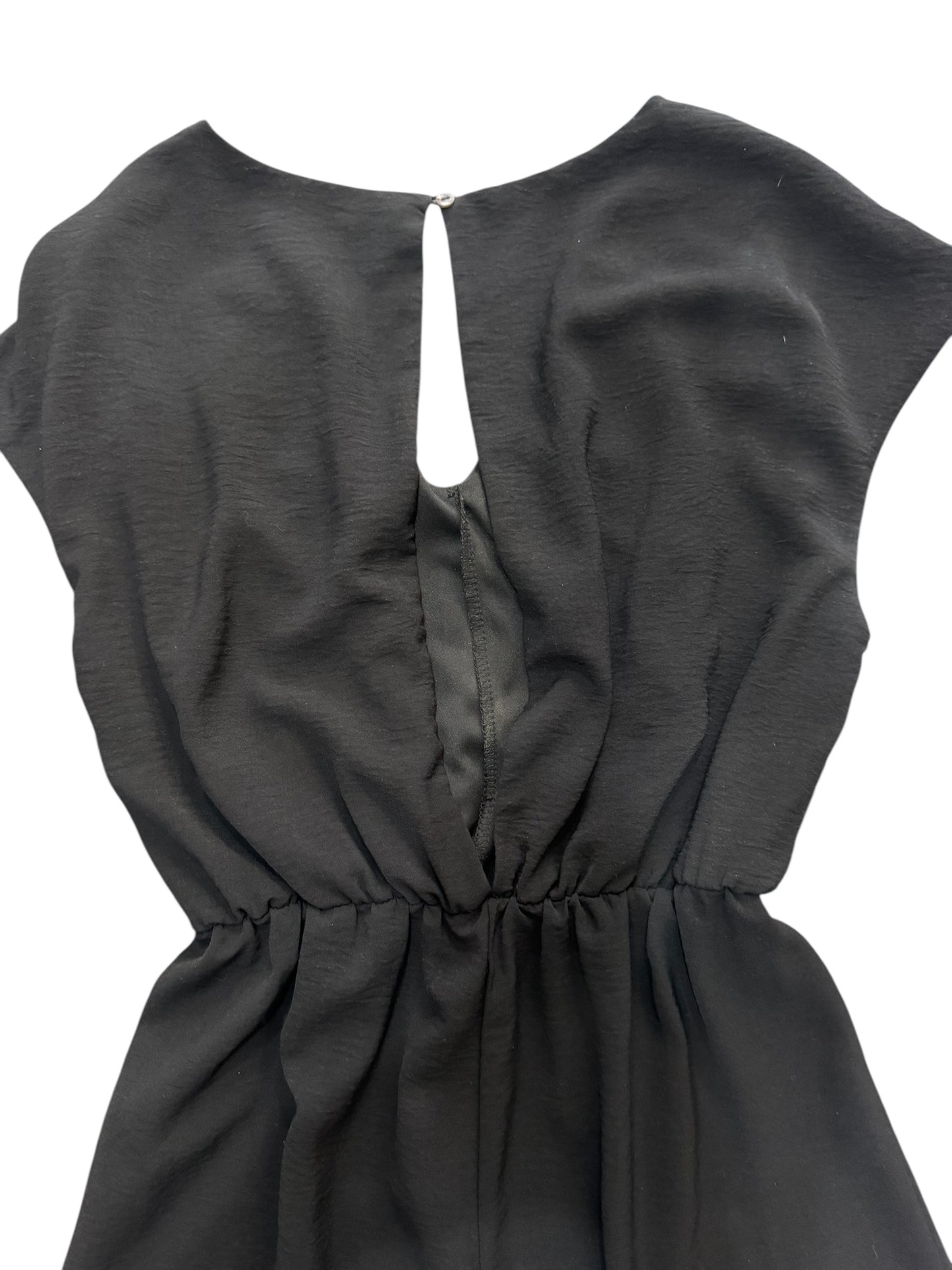 Black jumpsuit open back sz M