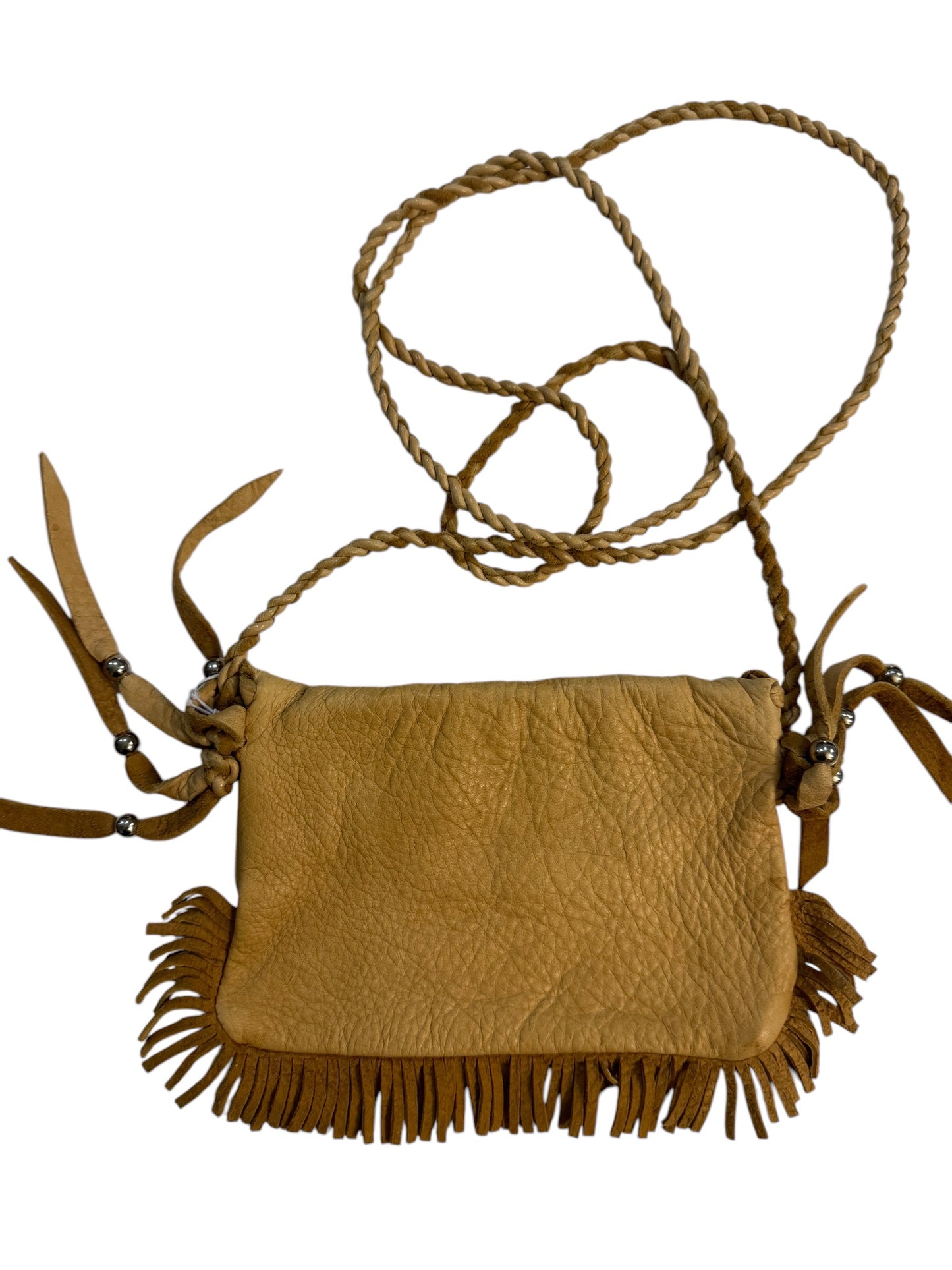 NEW crossbody deer skin bag