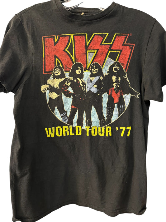 T-shirt KISS black size Small