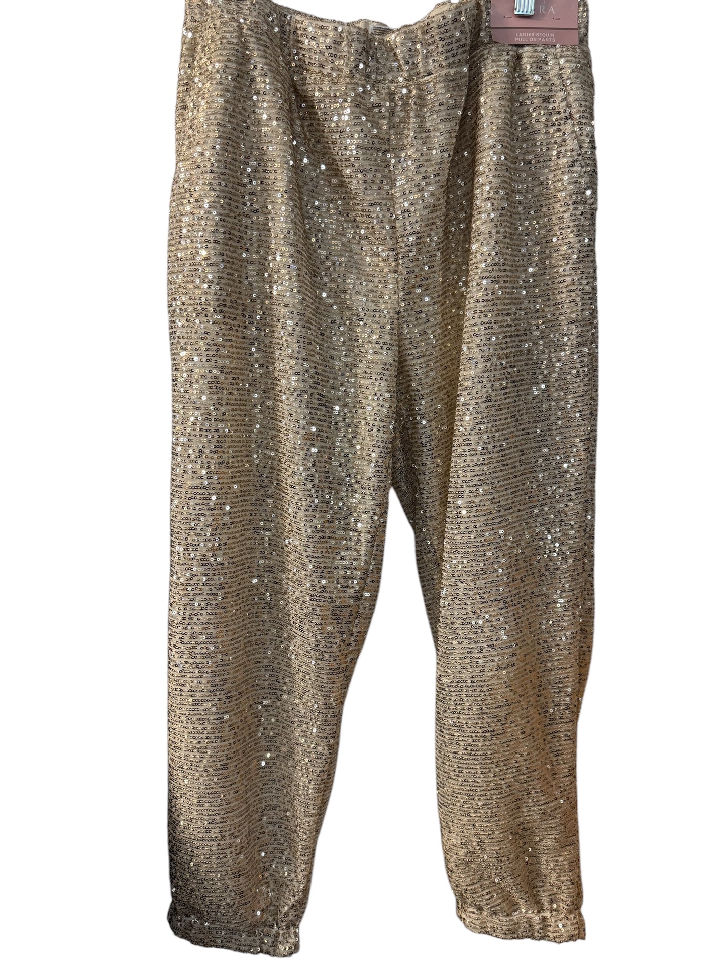 NWT Blush sequin joggers size L