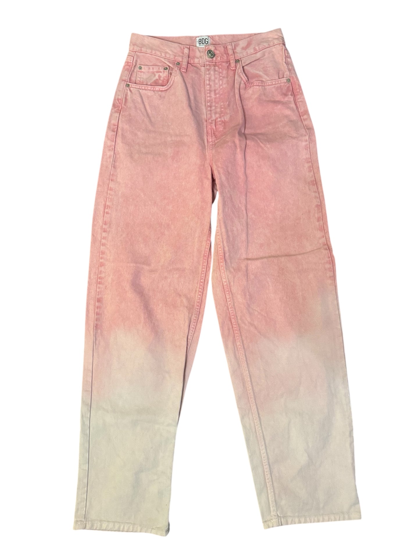 Pink ombré jeans size 28