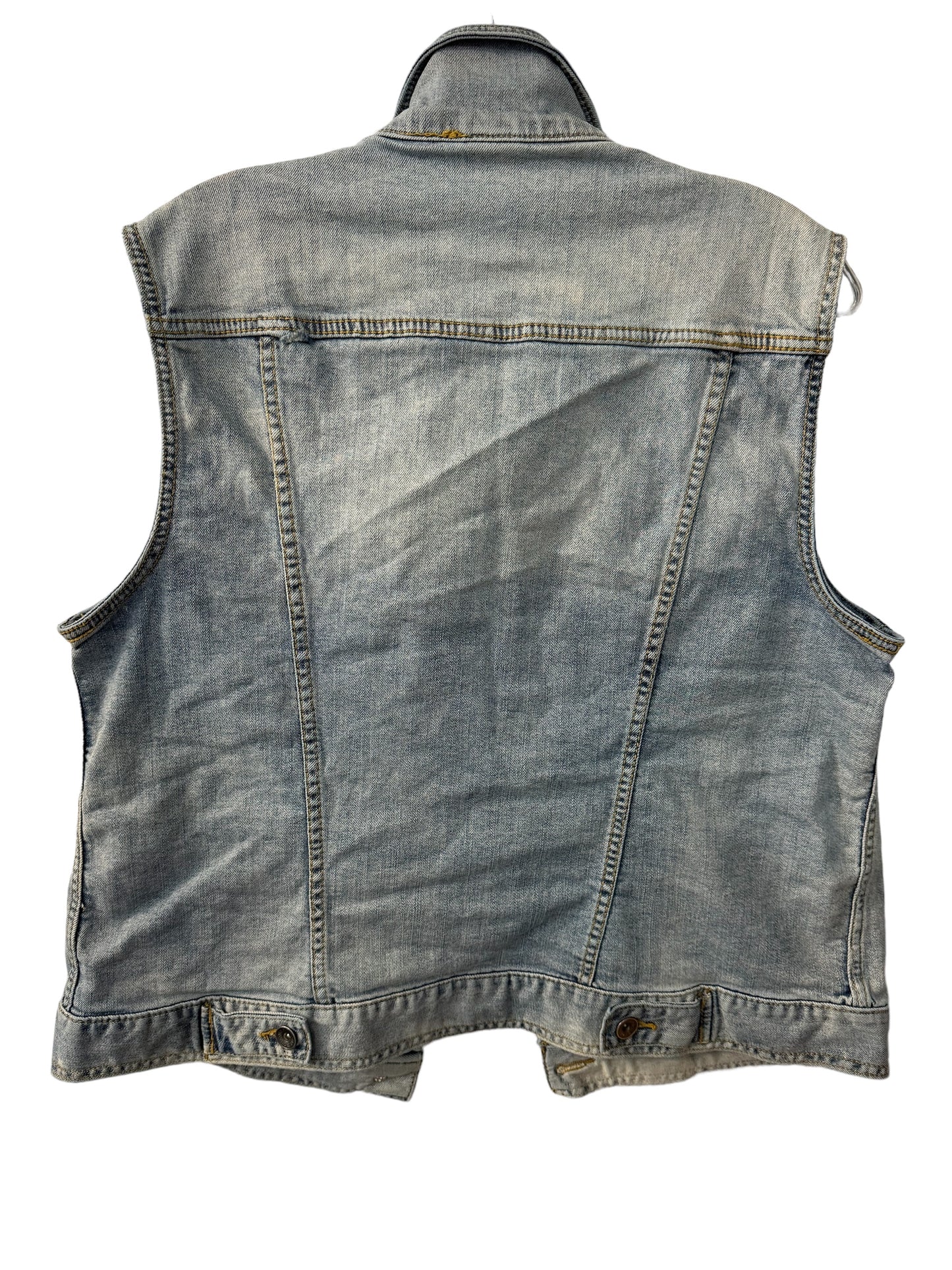 XL and extra cool Jean vest