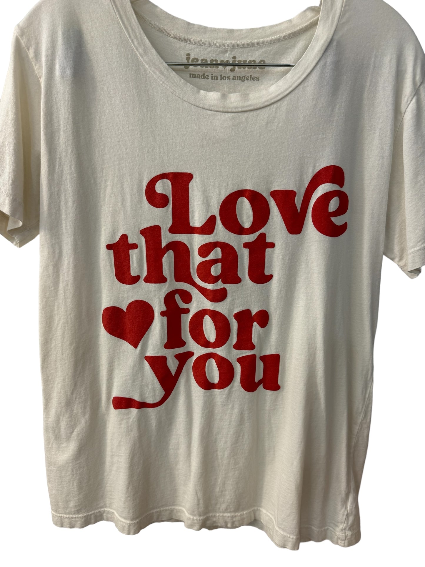 T-shirt from Jean+June "Love That For You" size L