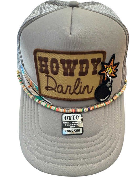 Trucker Hat I ❤️ Howdy Darlin