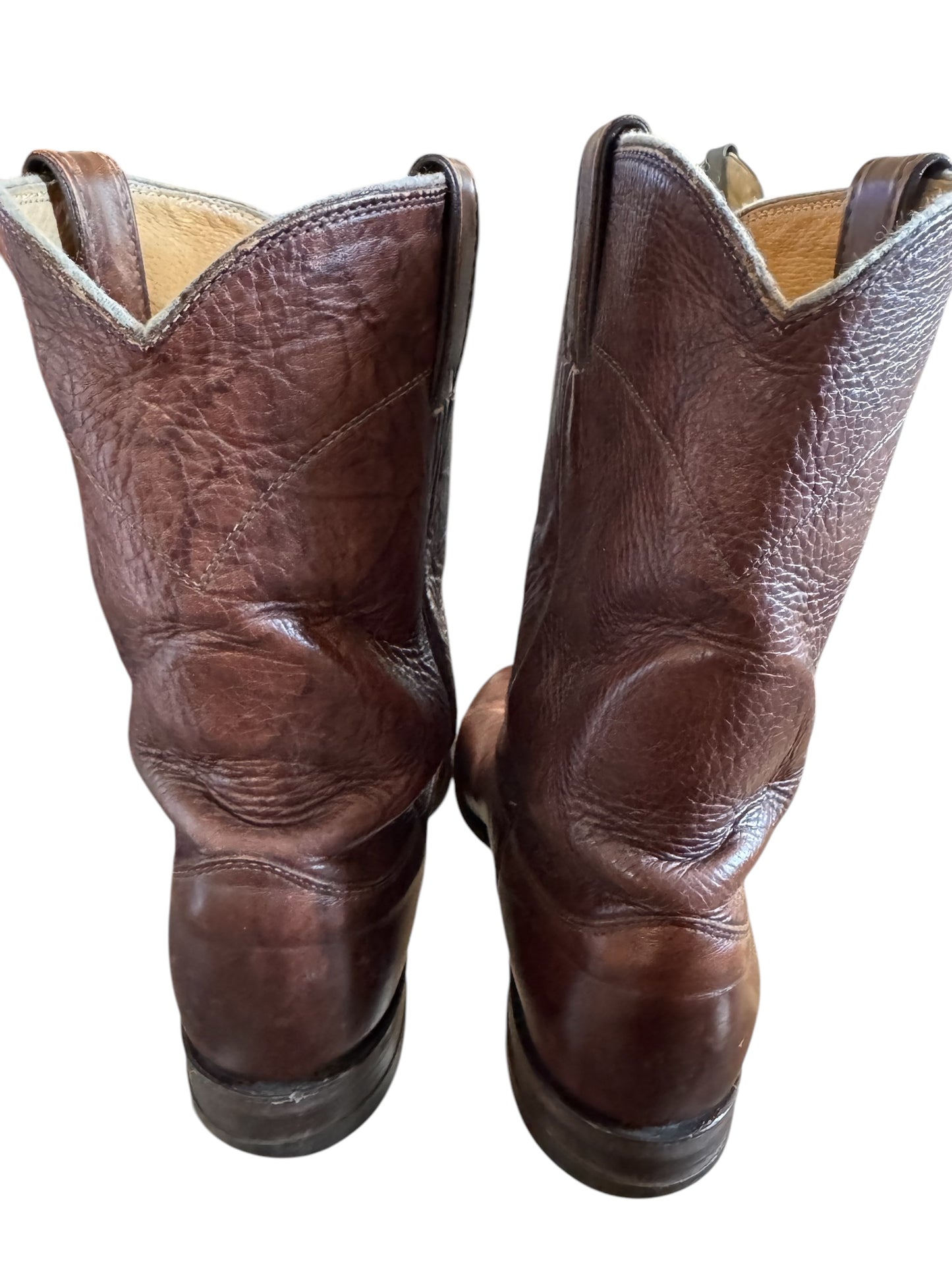 Justin brown roper boots men’s size 9B