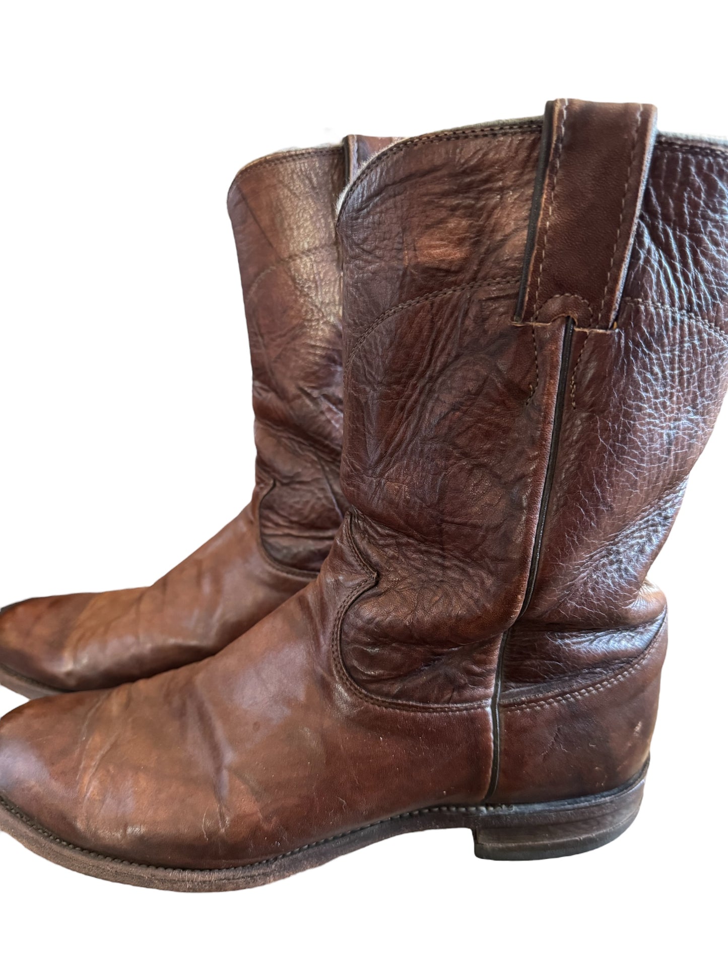 Justin brown roper boots men’s size 9B