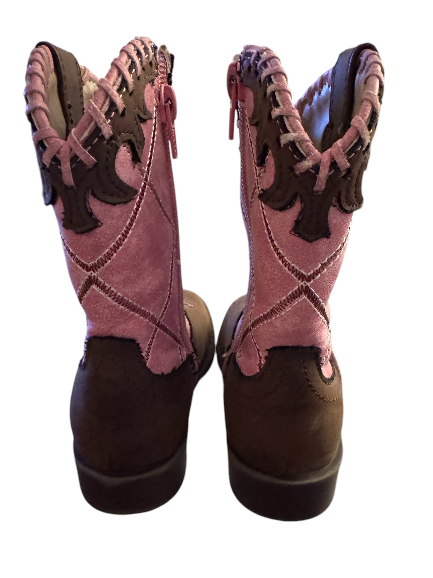 Roper pink cowgirl boots size 7