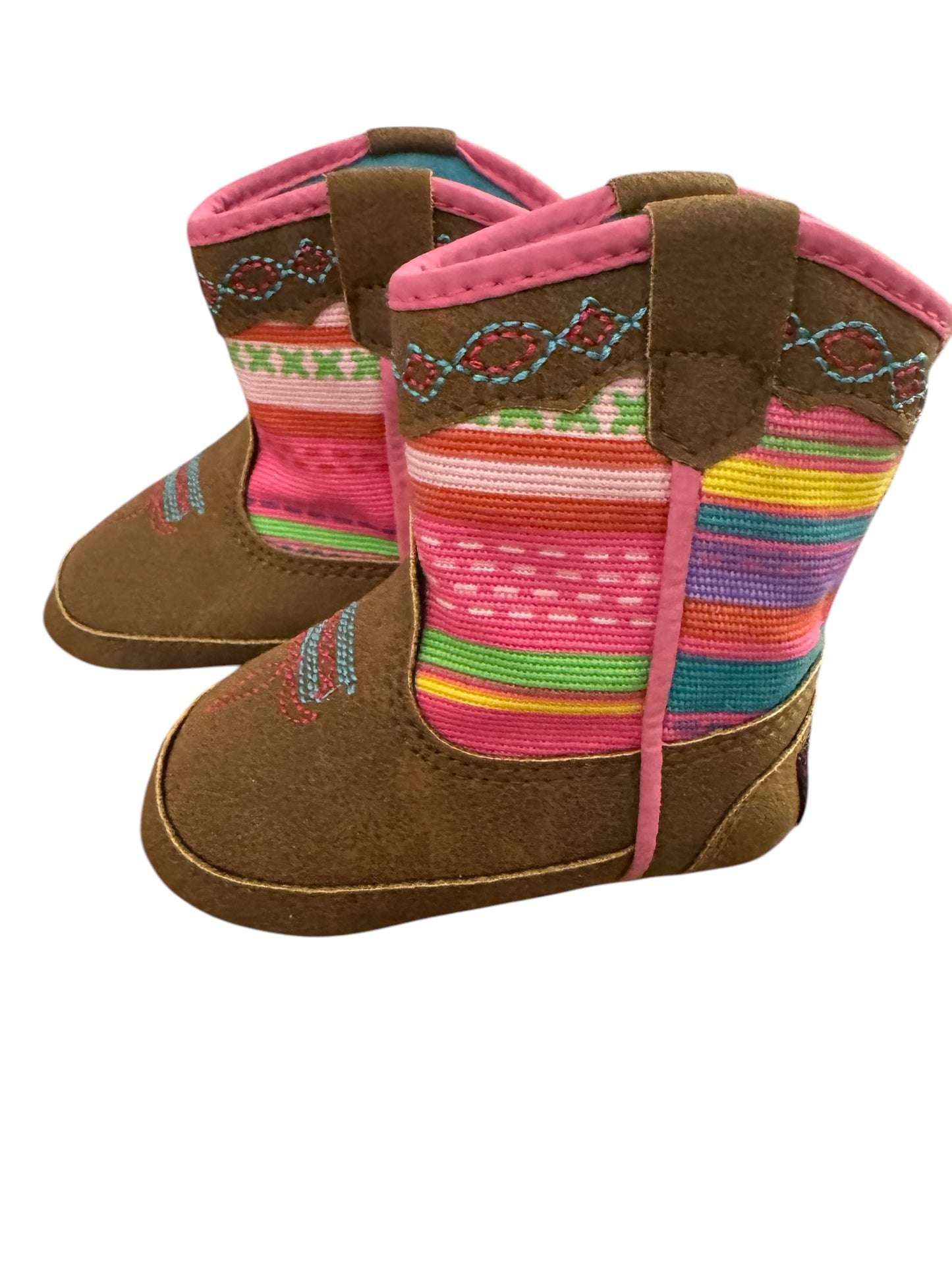 Infant girl soft sole boots