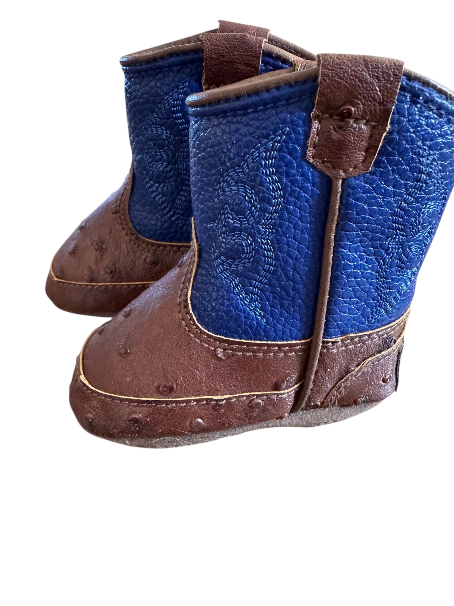 Dbl Barrel infant cowboy boots