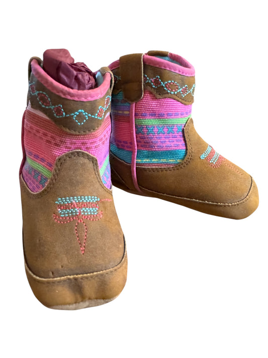 Twister baby girl boots size infant