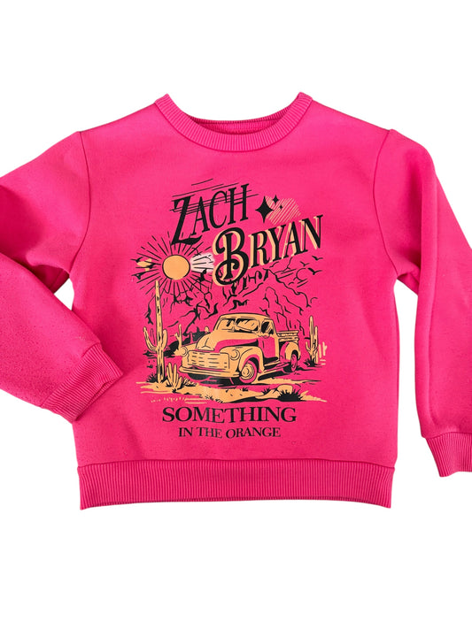 Zach Bryan sweatshirt kids sz 6-8