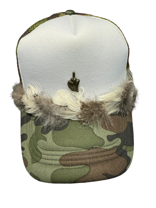 The “Camo Bird” trucker hat