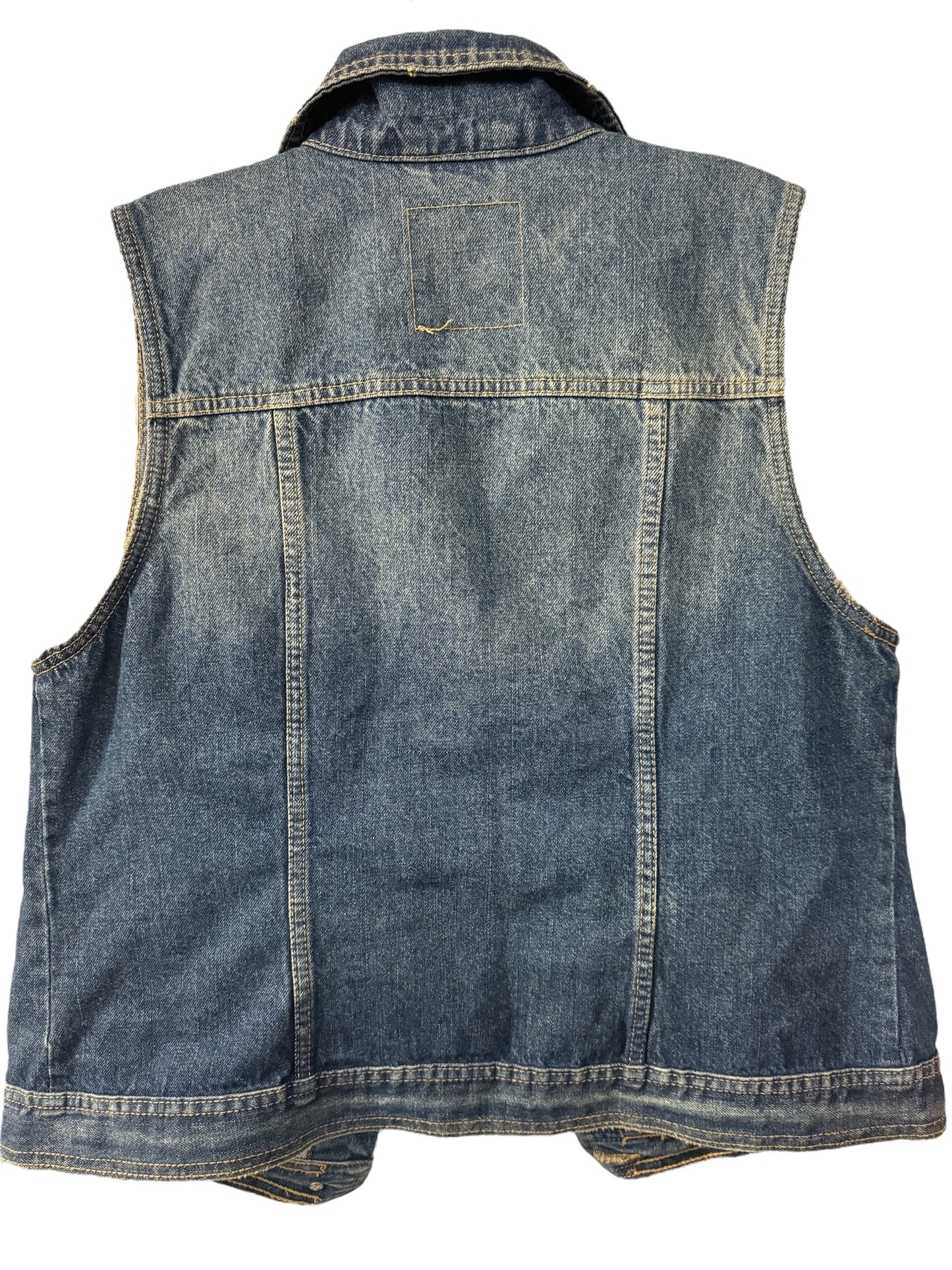 Jean vest size XL