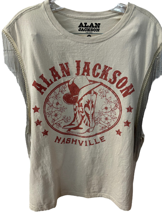 Boutique Alan Jackson tee sz M