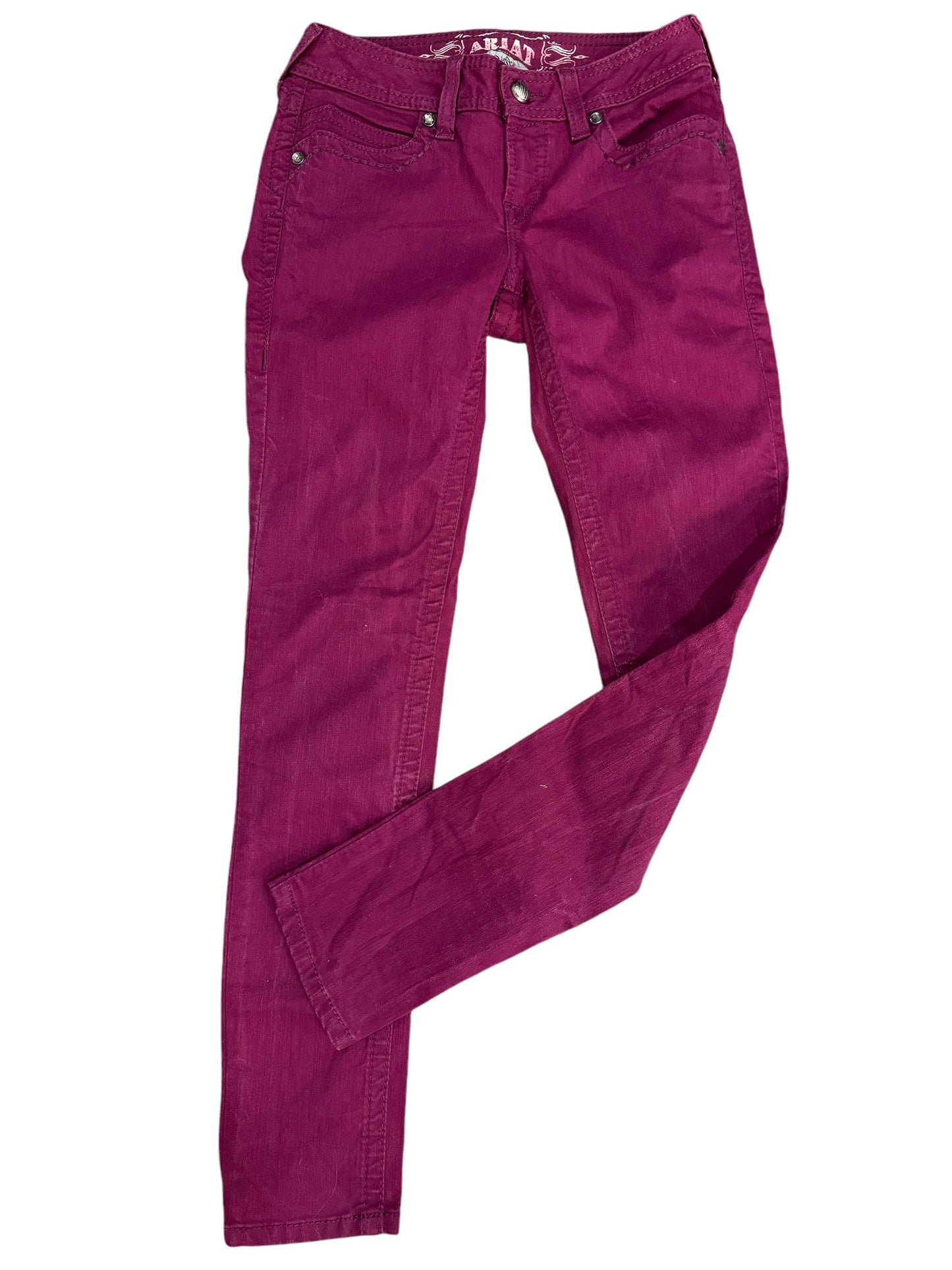 Ariat Onyx jeans Raspberry Sz 27R