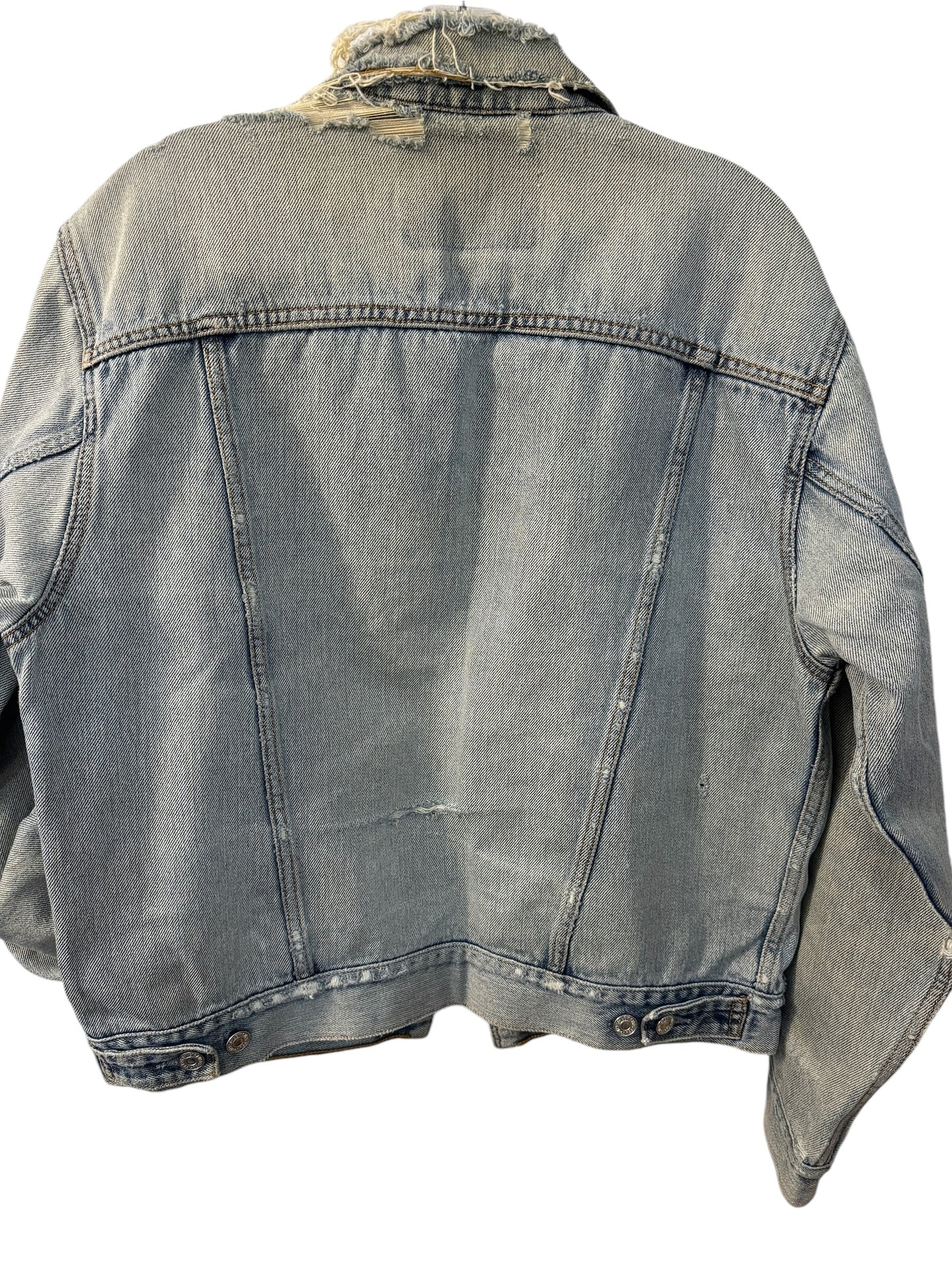 Boutique distressed Jean Jkt sz L/XL