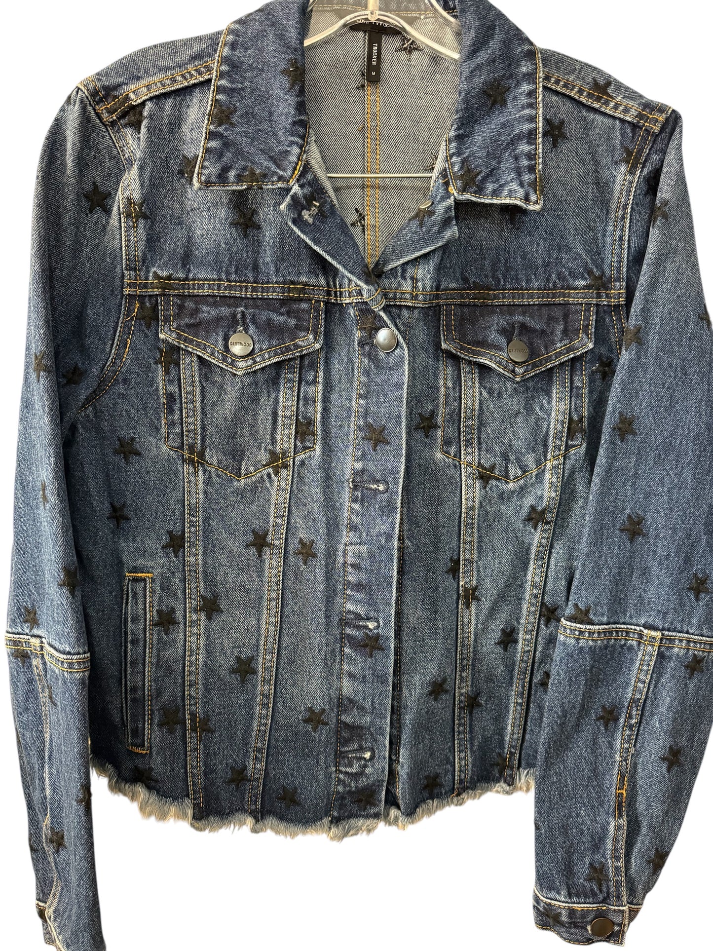 Star Jean Jacket Sz M