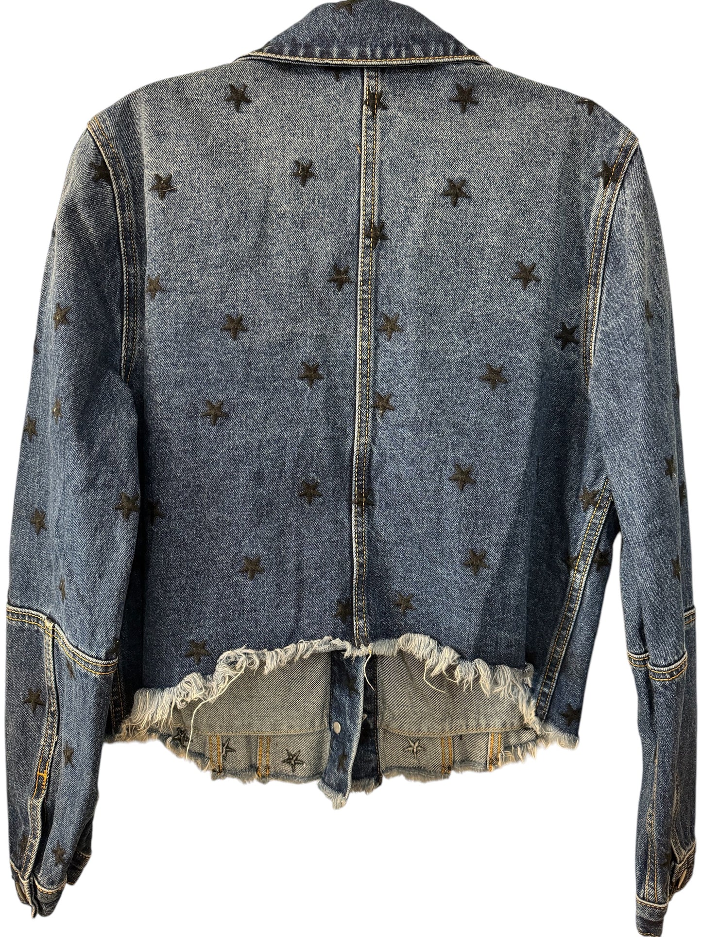 Star Jean Jacket Sz M