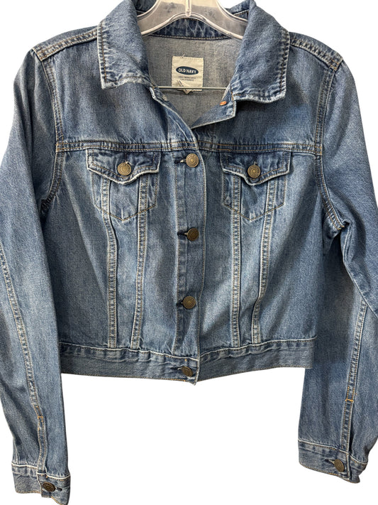 Cropped jean jacket sz S