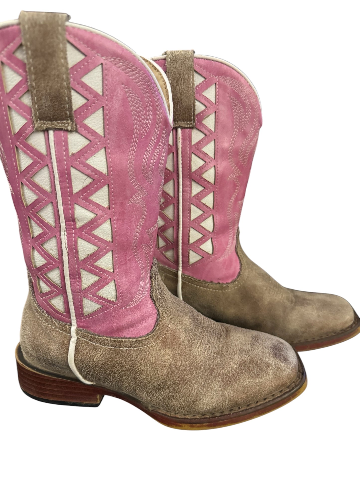 Kids sz 13 Roper boots pink