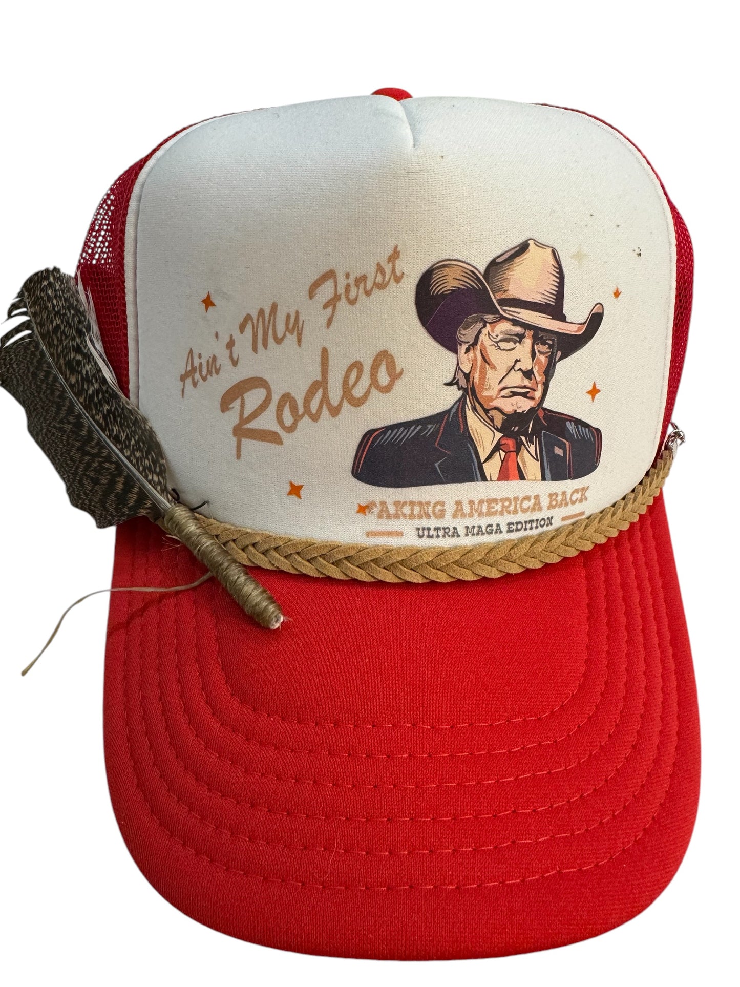 AintMy1stRodeo Trump Trucker Hat