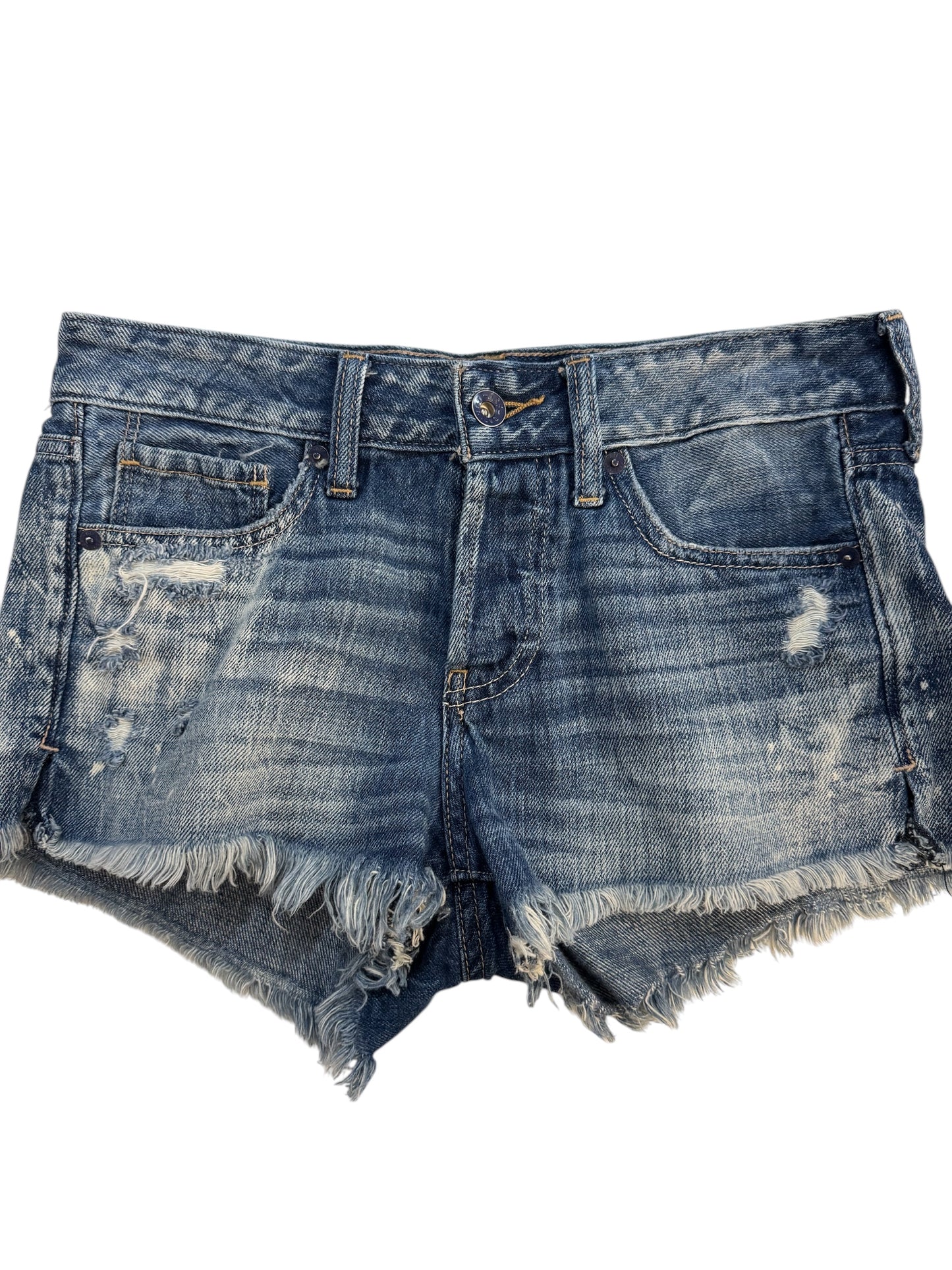 A&F denim shorts size 25
